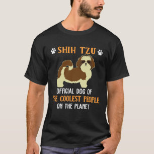 Camiseta Shih Tzu Para A Roupa De Pessoas Mais Fria Para Pr