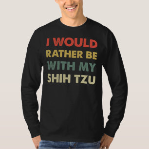 Camiseta Shih Tzu Retro