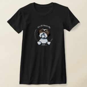 Camiseta Shih Tzu seu toda aproximadamente mim