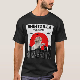 Camiseta Shih Tzu Shih Tzu Shih Tzu Shiu Tzu