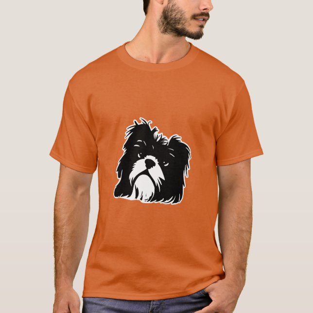 Camiseta Shih Tzu T-Shirt (Frente)