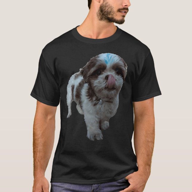 Camiseta Shih Tzu Ted (Frente)