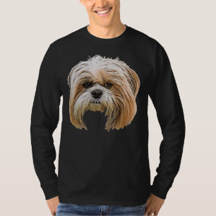 Camiseta Shih Tzu Toy Dog Raça Totalmente Cultivada Tibete