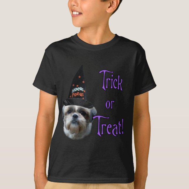 Camiseta Shih Tzu Trick (Frente)