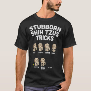 Camiseta Shih Tzu Tricks Animal Pet Dog Owne