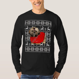 Camiseta Shih Tzu Uglyer - Cão de Natal