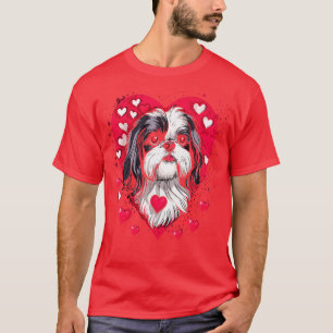 Camiseta Shih Tzu Valentine Day