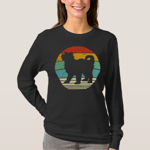 Camiseta Shih Tzu Vintage Estilo Retro Cute Shihtzu S