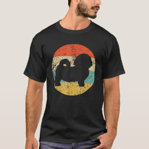 Camiseta Shih Tzu - Vintage Retro Shih Tzu Dog