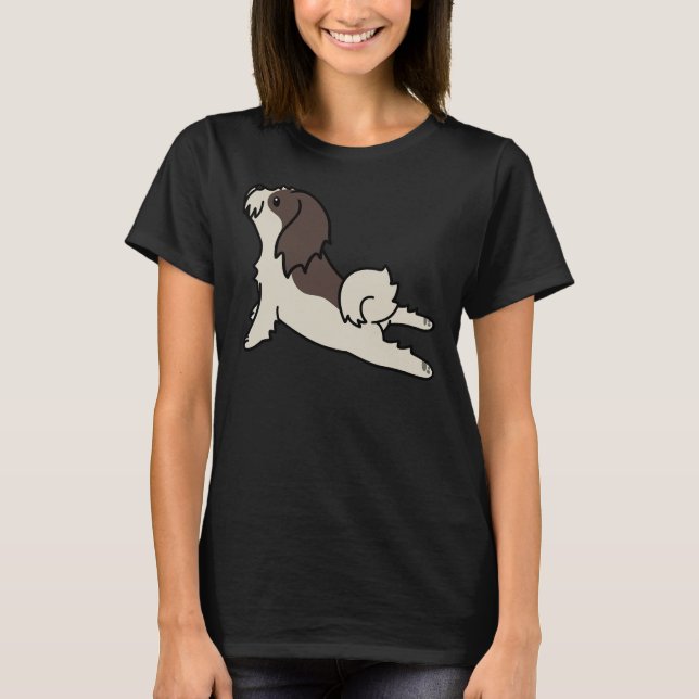 Camiseta Shih Tzu Yoga (Frente)