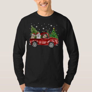 Camiseta Shih Tzus No Red Car No Natal