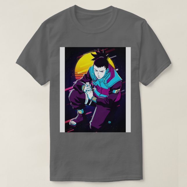 Camiseta shikamaru 1 (Frente do Design)