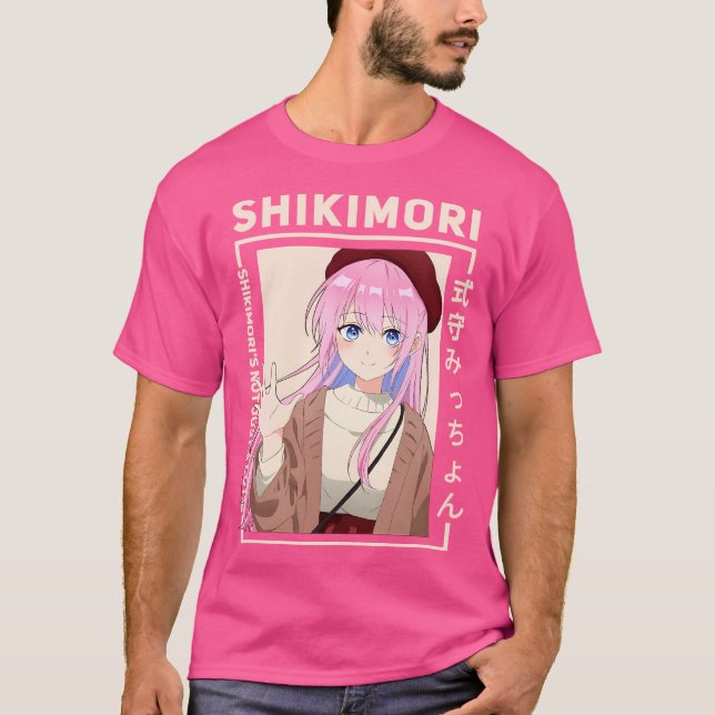 Camiseta Shikimori - Kawaii Dake Ja Nai Shikimori San (Frente)