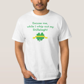 Camiseta Shillelagh! /Afortunado para ser t-shirt irlandês
