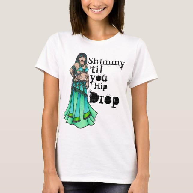 Camiseta Shimmy até você cair (Frente)