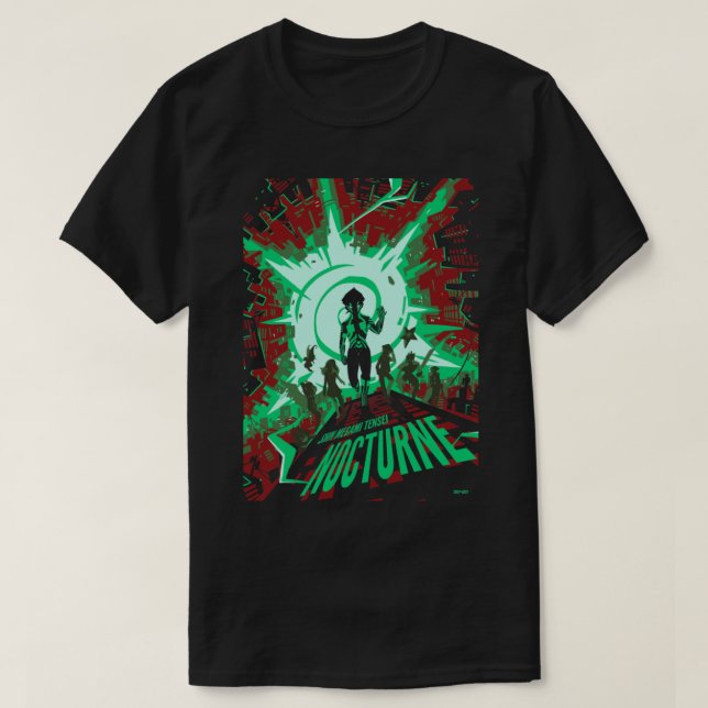 Camiseta Shin Megami Tensei Nocturne (Frente do Design)