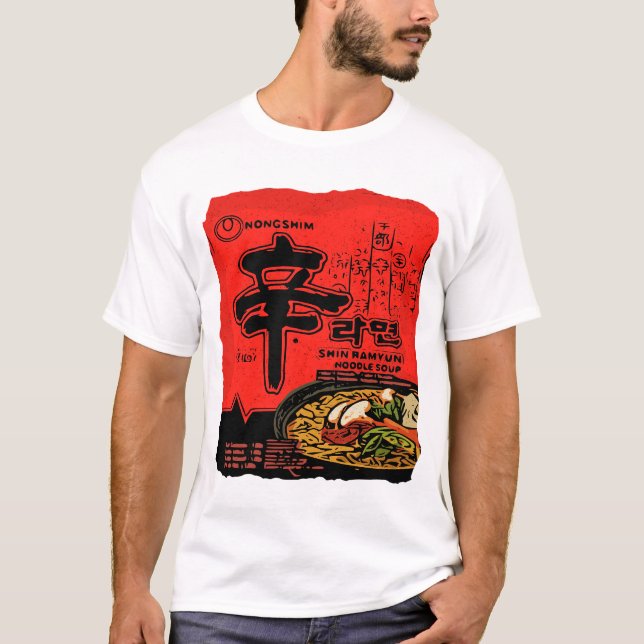 Camiseta Shin Ramyun Coreano (Frente)