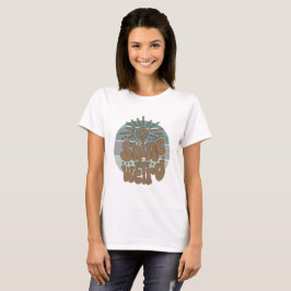 Camiseta Shine Your Weird Retro Women’s Basic T-Shirt