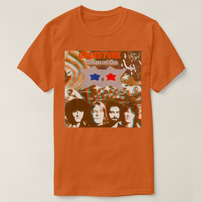 Camiseta Shinin x27On Grand Funk Railroad (Frente do Design)