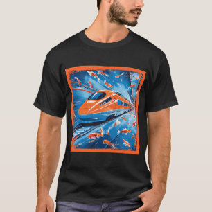 Camiseta Shinkansen Aerodinâmico