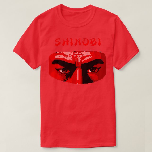 Camiseta Shinobi Eyes (Frente do Design)