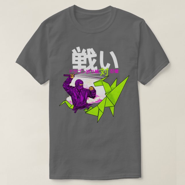 Camiseta Shinobi VS Dragonpaper (Frente do Design)