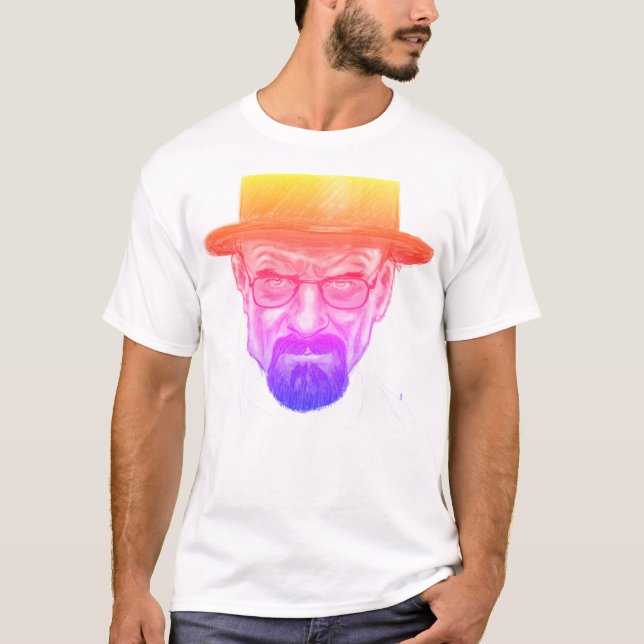Camiseta "SHINY HEISENBERG" - by DANYE (Frente)
