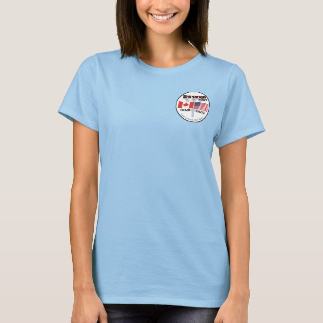 Camiseta Shiprider Girls Ringer tee (Frente)