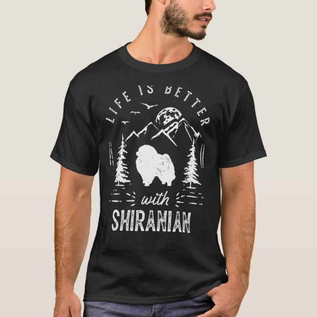 Camiseta Shiranian Life Melhor Mãe Pai (Frente)