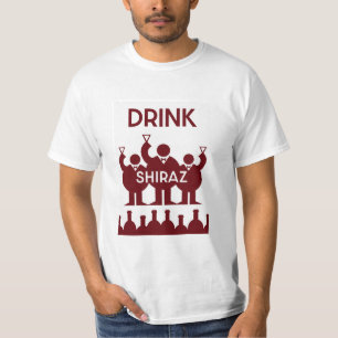 Camiseta Shiraz Wine Drinkers