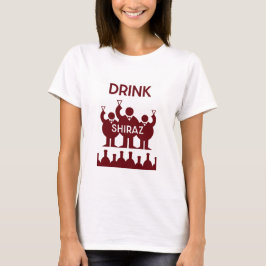 Camiseta Shiraz Wine Drinkers