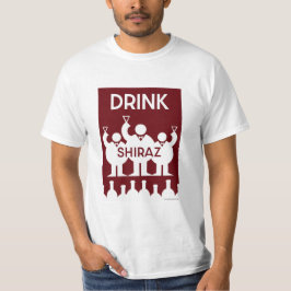 Camiseta Shiraz Wine Drinkers
