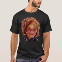Shirley Temple Classic Hollywood Stylized Poster M