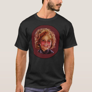 Camiseta Shirley Temple Classic Hollywood Stylized Poster M