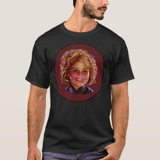 Camiseta Shirley Temple Classic Hollywood Stylized Poster M