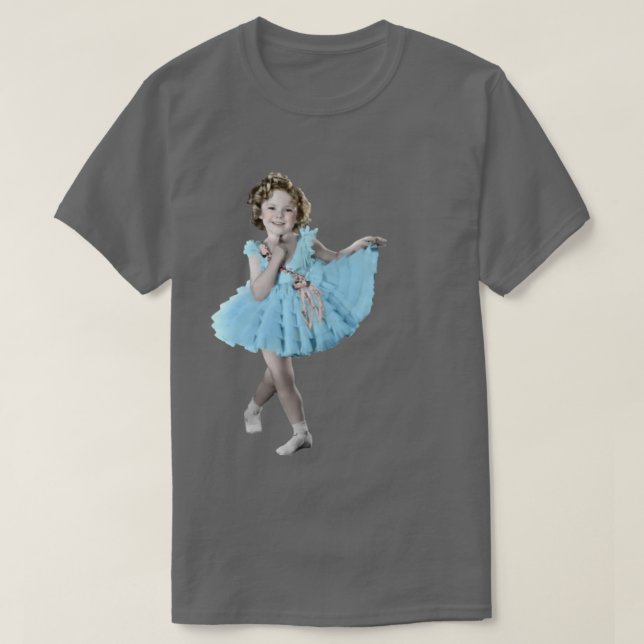 Camiseta Shirley Temple Frills (Frente do Design)