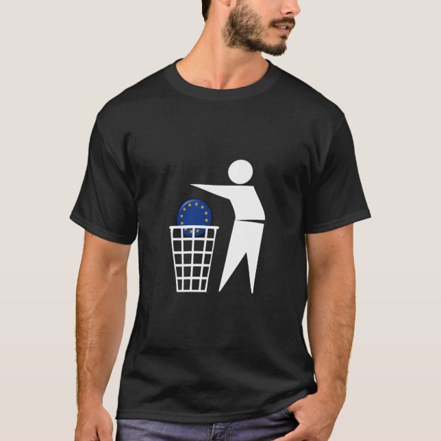 Camiseta Shirt: Anti- UE protesto 2c - (Frente)