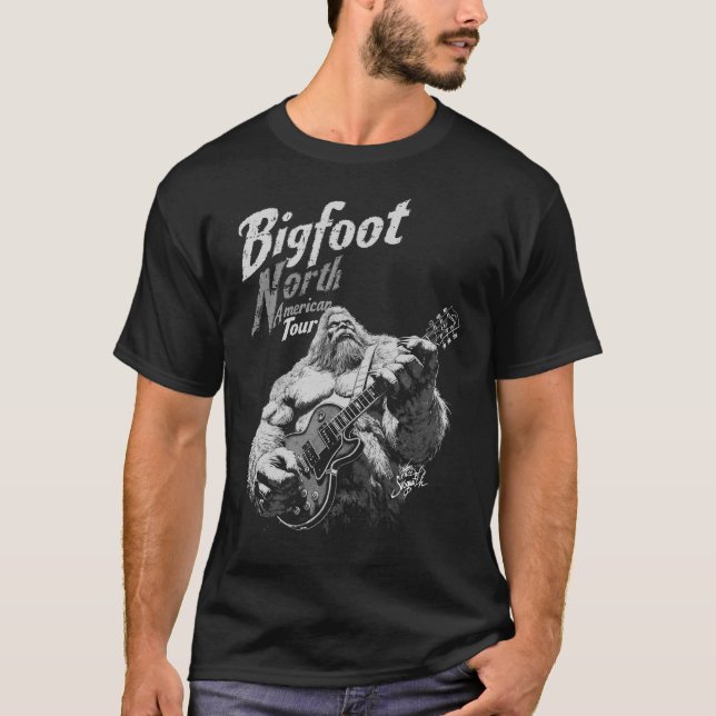 Camiseta Shirt Bigfoot North American Tour (Frente)