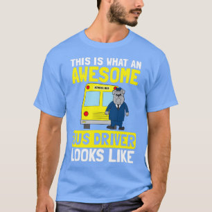 Camiseta Shirt Bus School Shirt Incrível Parece Com Present