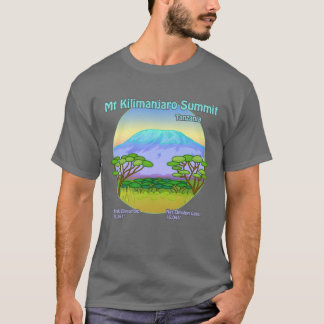 Camiseta Shirt da Cimeira de Kilimanjaro