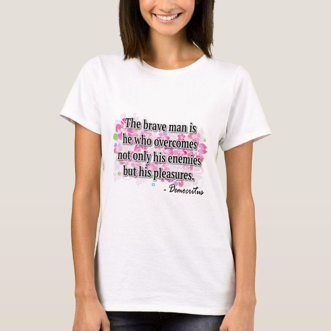 Camiseta Shirt Democritus (Frente)