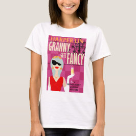 Camiseta SHIRT Granny obtém Rico pelo Cobrir do Harper Lin