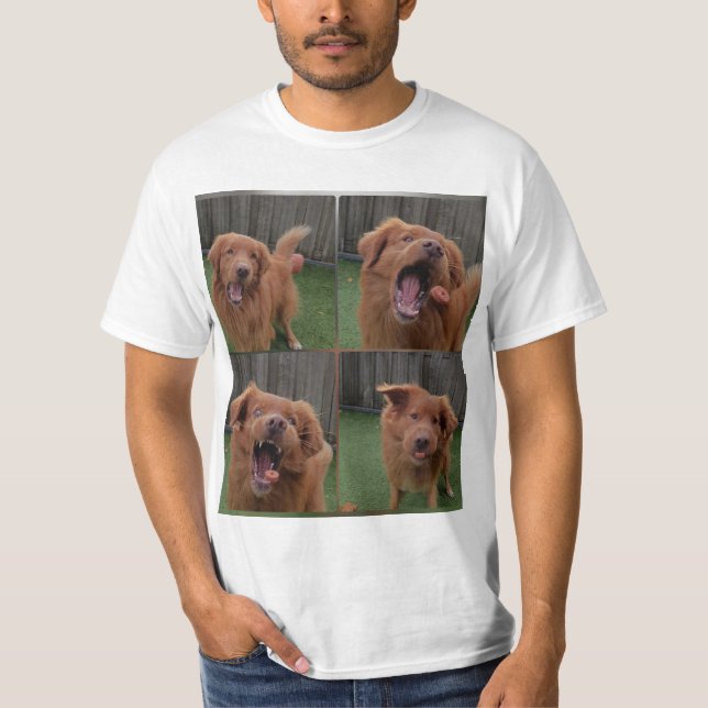 Camiseta shirt met toller die snoepjes vangt (Frente)