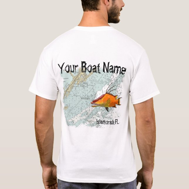 Camiseta Shirt Personalizada de Hogfish (Verso)