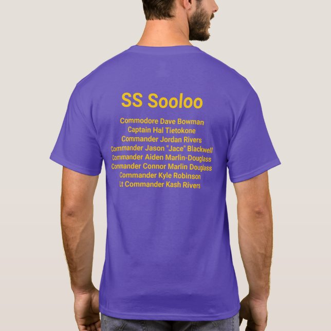 Camiseta Shirt Sooloo Short-Capa (Verso)