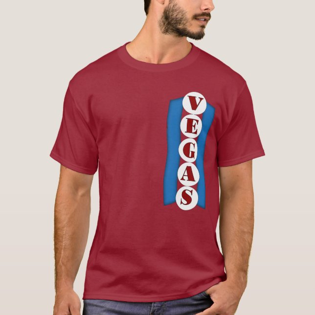 Camiseta Shirt Vegas (Frente)