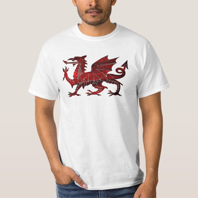 Camiseta Shirt Welsh Dragon (Frente)