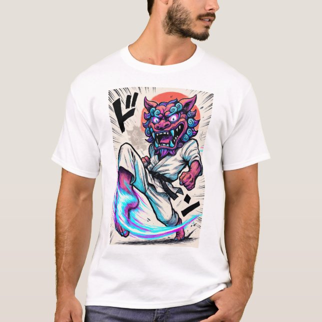 Camiseta Shisa-Kick Fury (Frente)