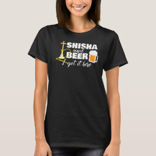 Camiseta Shisha Beer Hookah Steam Smoke