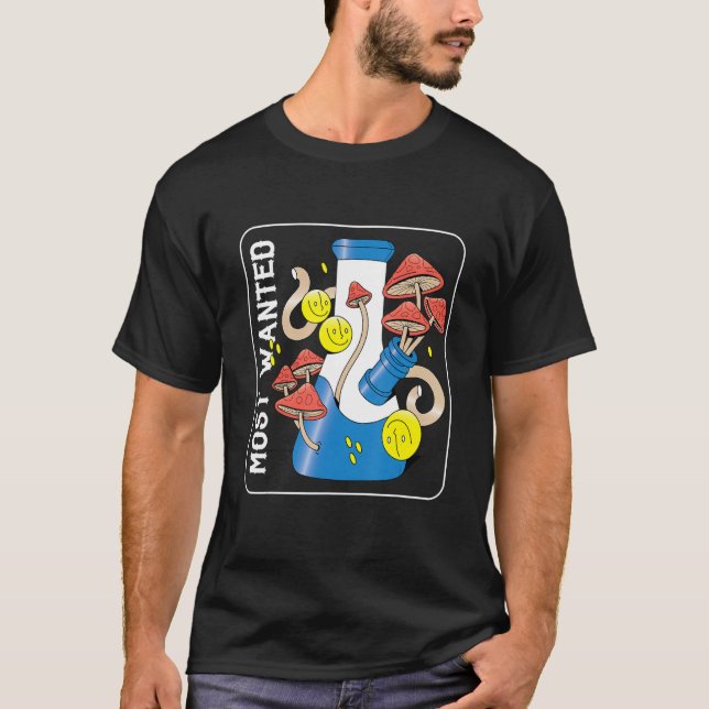 Camiseta Shisha Hookah, Mais Desejada, Fumando (Frente)